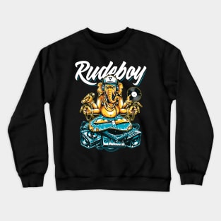 DJ Rudeboy Elephant Crewneck Sweatshirt